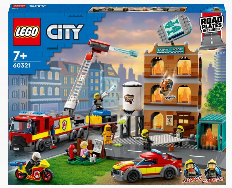 Lego City Straż Pożarna - Gaś Pożary